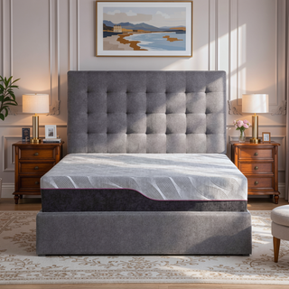 Sunvega 11 Inch Cooling GelCare Memory Foam Mattress with Bamboo Charcoal Cover Queen