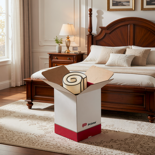 Sunvega Premium Pocket Spring Mattress with Soft Knit Fabric and Edge Support