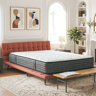 Sunvega 12 Inch Hybrid Pocket Coil and Plush Gel Memory Foam Mattress for Enhanced Support