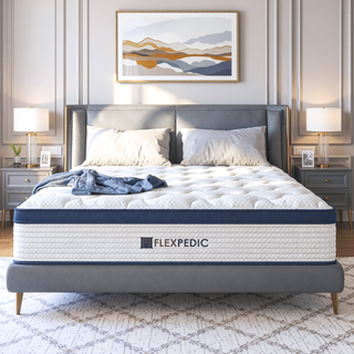 Sunvega King Mattress with Space Cotton for Tight Sleep and Medium-Firm Cooling Support