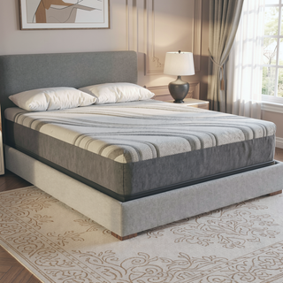 Sunvega Ultra Cooling 12" Medium Feel Gel Memory Foam Mattress with Heat Wicking Fabric