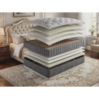 Sunvega 13.5" Twin Size DreamFlex Plush Two Sided Bamboo Fabric Mattress