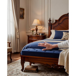 Sunvega Restful Nights 14 Inch Euro Top Plush Queen Mattress with Cooling Comfort