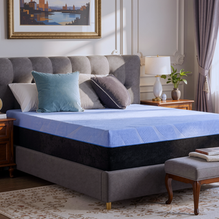 Sunvega 12 Inch Hybrid Cooling Latex Foam and Coil Kids Mattress Twin Size