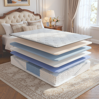 Sunvega Diamond Hughes Cool Responsive Pressure Relieving Latex Hybrid Mattress