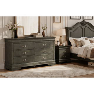 Sunvega Dark Brown Tufted Polyurethane Upholstered King Size Bed Frame