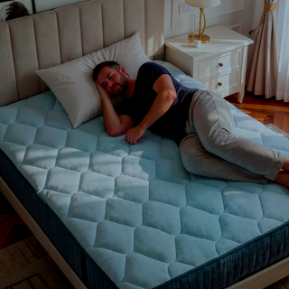 Sunvega King Size Cooling Gel Memory Foam Hybrid Mattress with Pocket Springs for Medium Firmness