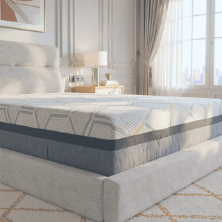 Sunvega Hybrid Copper Gel Cooling Memory Foam Mattress with Edge Support Full