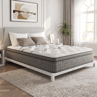 Sunvega Diamond Soto Cooling Copper Conforming Hybrid Luxurious Euro-Top Mattress