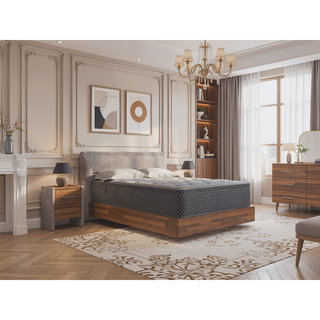Sunvega 13 Inch Quilted Eurotop Plush Hybrid Twin Mattress with Gel Memory Foam