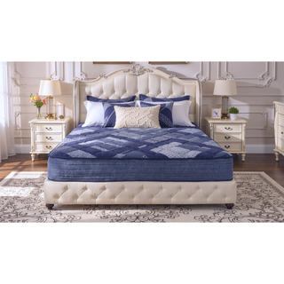 Sunvega Pocket InnerSpring Mattress with Memory Foam and Super Soft Fabric Cover