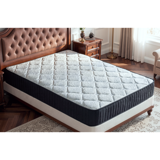 Sunvega 10" Queen Hybrid Mattress with Cooling-Gel Memory Foam and Motion Isolation