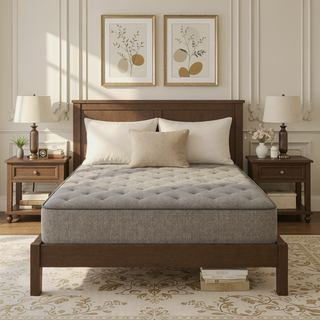 Sunvega 9 Inch Two Sided Flippable Foam Core Mattress with Medium Comfort