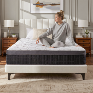 Sunvega 10 Inch Queen Size Breathable Cooling Gel Memory Foam Hybrid Mattress
