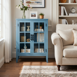 Sunvega Fully Assembled 6 Drawer Dresser with French Dovetail Wood Veneer Finish