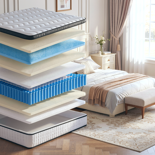 Sunvega Full Size Hybrid Mattress with Memory Foam and Individually Wrapped Springs