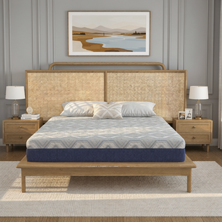 Sunvega 10" Hybrid Twin XL Mattress with Isotonic Memory Foam and Lumbar Support