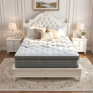 Sunvega Diamond Soto Cooling Copper Conforming Hybrid Luxurious Euro-Top Mattress