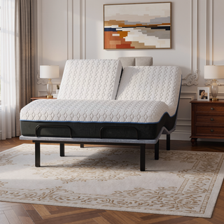 Sunvega Copper Infused 12 Inch Soft Memory Foam Split Top Queen Mattress