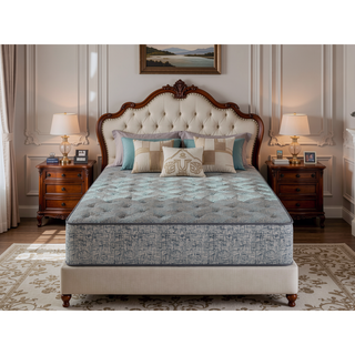 Sunvega 13" Plush Hybrid Mattress with Cooling Technology and 700 Pocketed Coils