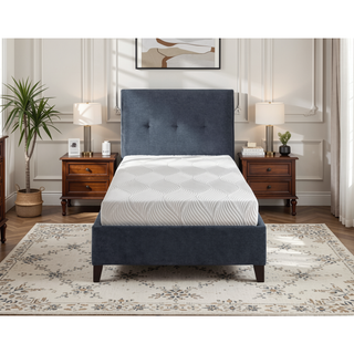 Sunvega 8-inch Full Size Firm Gel Memory Foam Mattress with Tencel Cover