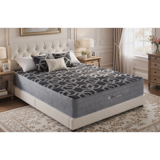Sunvega 10 Inch Lux Firm Full Mattress with Ice Cover and Copper Infused Foam