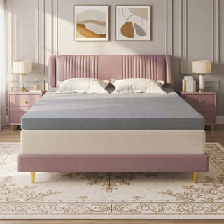 Sunvega Extra Firm Twin Mattress Topper with High Density Foam for Spine Alignment
