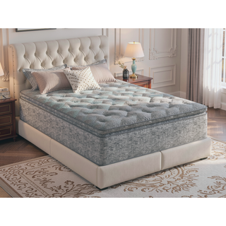 Sunvega 13" Plush Mattress with Cooling Technology and Individually Wrapped Coils