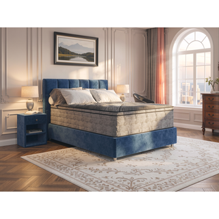 Sunvega Ultra Plush King Eurotop Mattress with Ice Cover and Copper Infused Visco