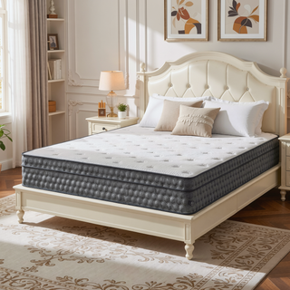 Sunvega Diamond Zen 11 Inch Medium Feel Memory Foam Hybrid Mattress with Euro-Top