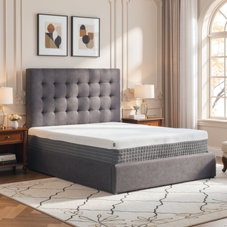 Sunvega 5-Layer Hybrid Memory Foam and Coil Mattress with Anti-Skid Knit Cover