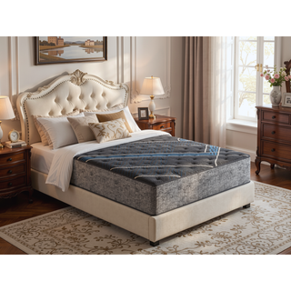 Sunvega Restonic 14" Firm Cooling Hybrid Mattress with Individually Wrapped Coils