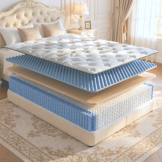 Sunvega Diamond Nina Copper Cooling Supportive Hybrid Mattress with Euro-Top