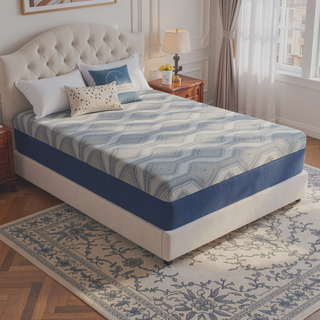 Sunvega 14" Full Hybrid Mattress with Isotonic Memory Foam and 5 Zone Support