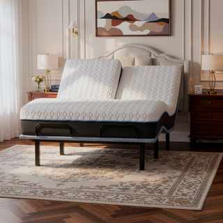 Sunvega Copper Infused 12 Inch Soft Memory Foam Split Top Queen Mattress