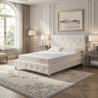 Sunvega 3-Layer Extra Firm Memory Foam Twin Mattress with Aloe Cooling and Roll-Compressed Box