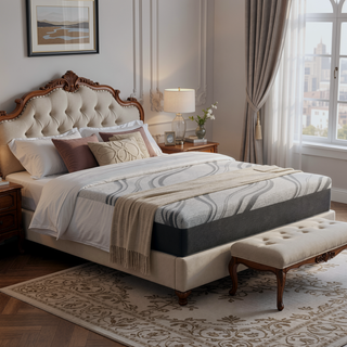 Sunvega 12" Medium Feel Gel Memory Foam Mattress Sleeps Cool with Responsive Support