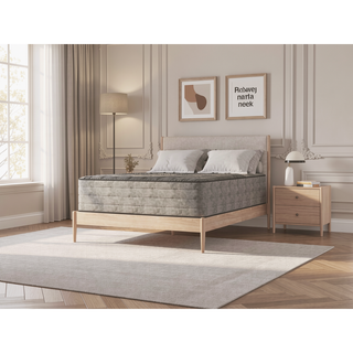 Sunvega 14 Inch Plush Quilted Twin XL Mattress with Copper Gel Ice Cover