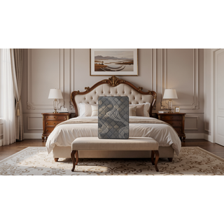 Sunvega Premium Pocket Innerspring Memory Foam Encased Core Luxuryan Bed