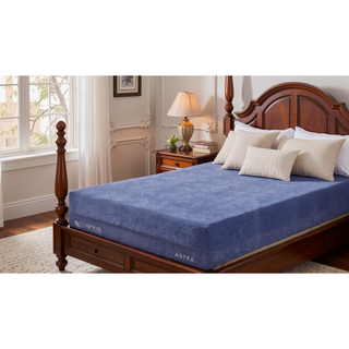 Sunvega 12" Foam Core Mattress with Memory Foam and Super Soft Fabric Cover