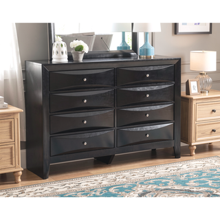 Sunvega Dark Brown Tufted Polyurethane Upholstered King Size Bed Frame