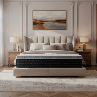 Sunvega Ultra Cooling Copper Infused Hybrid Mattress with Euro-Top and Dynamic Edge Coils