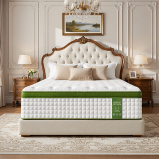 Sunvega 12 Inch Full Size Hybrid Mattress with Gel Memory Foam and Pocket Springs