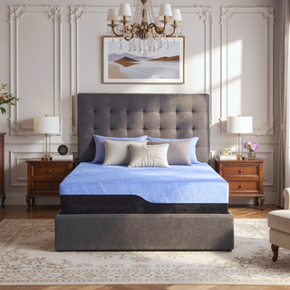 Sunvega 12 Inch Hybrid Cooling Latex Foam and Coil Queen Size Mattress