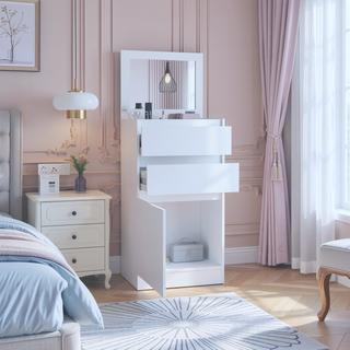 Sunvega Wengue Wood Three Drawers Dresser Easy To Assemble Pressed Wood