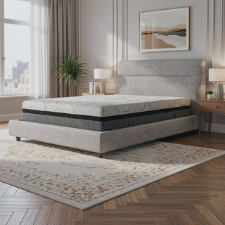 Sunvega Hybrid Copper Gel Cooling Memory Foam Mattress with Edge Support Full