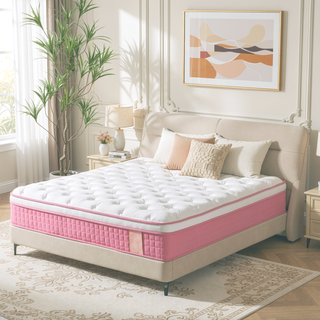 Sunvega Queen 12 Inch Hybrid Mattress with Cooling Cover and Edge Support