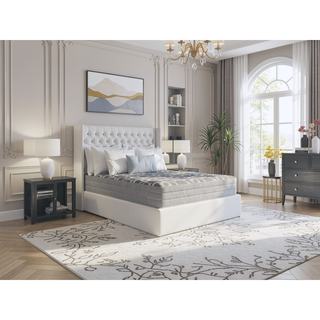 Sunvega Lux Firm Twin Mattress with Ice Cover and Elate Visco Foam for Cooler Sleep