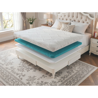 Sunvega 8-inch Full Size Firm Gel Memory Foam Mattress with Tencel Cover