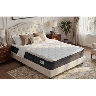 Sunvega Twin 12 Inch Medium Firm Euro Top Hybrid Memory Foam Mattress
